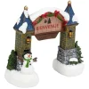 Arche pour village de noël intérieur 16x7,5xH15cm