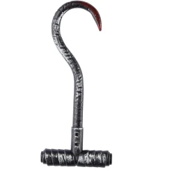 Arme crochet ensanglanté en plastique Halloween