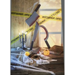 Arme ensanglantée factice déguisement Halloween