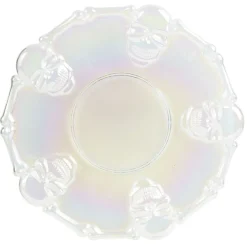 Assiette Halloween transparente crâne