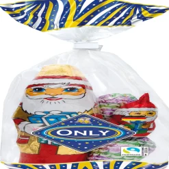 Assortiment de chocolats avec Père Noël 100Gr