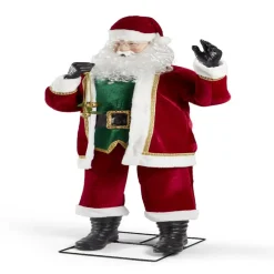 Automate Père-Noël sonore et animé H190cm