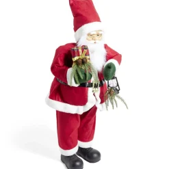 Automate Père-Noël sonore et animé H95cm