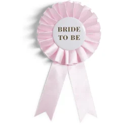 Badge future mariée en tissu