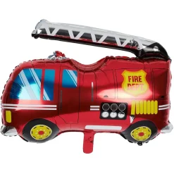 Ballon alu pompier camion L89cm