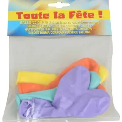 Ballon baudruche coeur x4