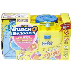Ballon Bleu x16 avec la pompe bunch
