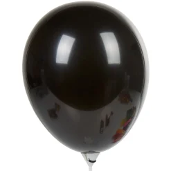 Ballon de baudruche nacré doré argenté noir x20