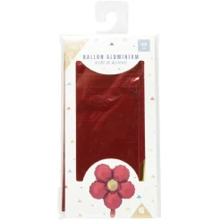 Ballon forme fleur, aluminium