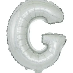 Ballon forme lettre G, aluminium