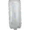 Ballon lettre I en aluminium