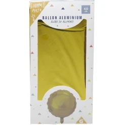 Ballon rond, aluminium