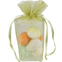Ballotin à dragées vert x4