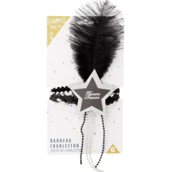 Bandeau Charleston doré ou argenté