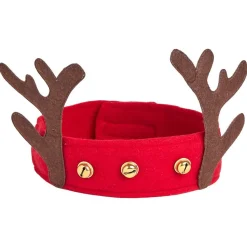 Bandeau renne de Noël avec grelots