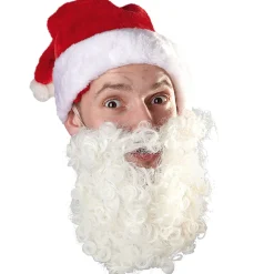 Barbe de Noël blanche