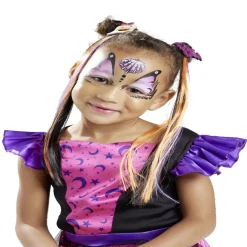 Barrette à cheveux avec mèches Halloween