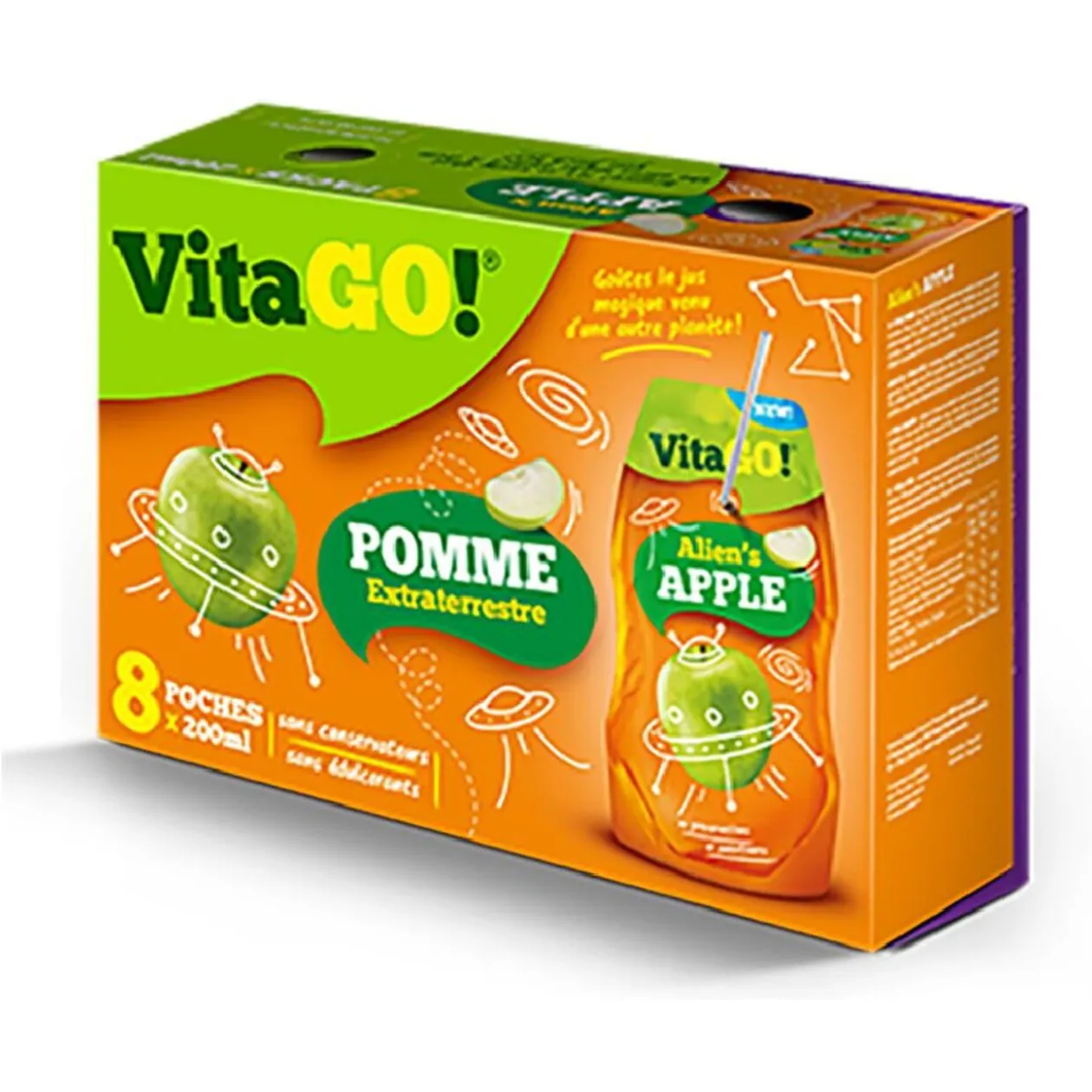 Boisson pomme Vitago 20cl x8