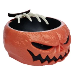 Bol à bonbons animé citrouille orange