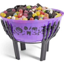 Bol à bonbons Halloween motif citrouille