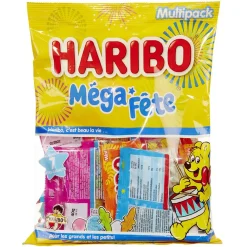 Bonbons Haribo Mega fête