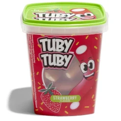 Bonbons tubes Tuby Tuby fraise ou framboise 220g