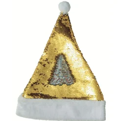 Bonnet de Noël à sequins
