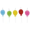Bougie anniversaire ballon x 5