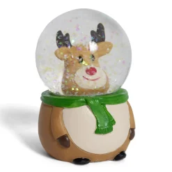 Boule à neige Noël Ø4,5xH7cm