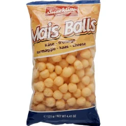 Boule de maïs soufflé saveur fromage - 125g