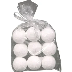 Boule de Noel imitation neige X9