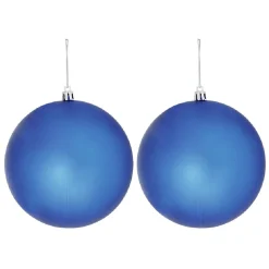 Boule de Noël 2 couleurs assorties x10