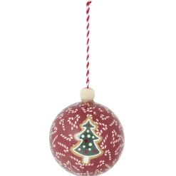 Boule de Noël assortie traditionnelle Ø8cm