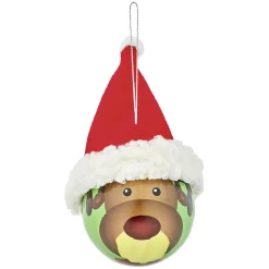 Boule de Noël avec bonnet rouge