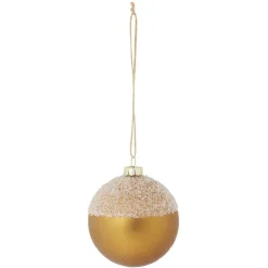 Boule de Noël Ø6cm effet givré - 3 modèles