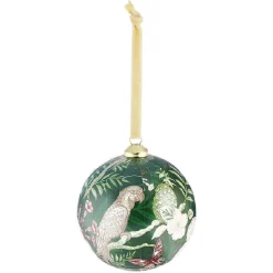 Boule de Noël décor Paradise tropique