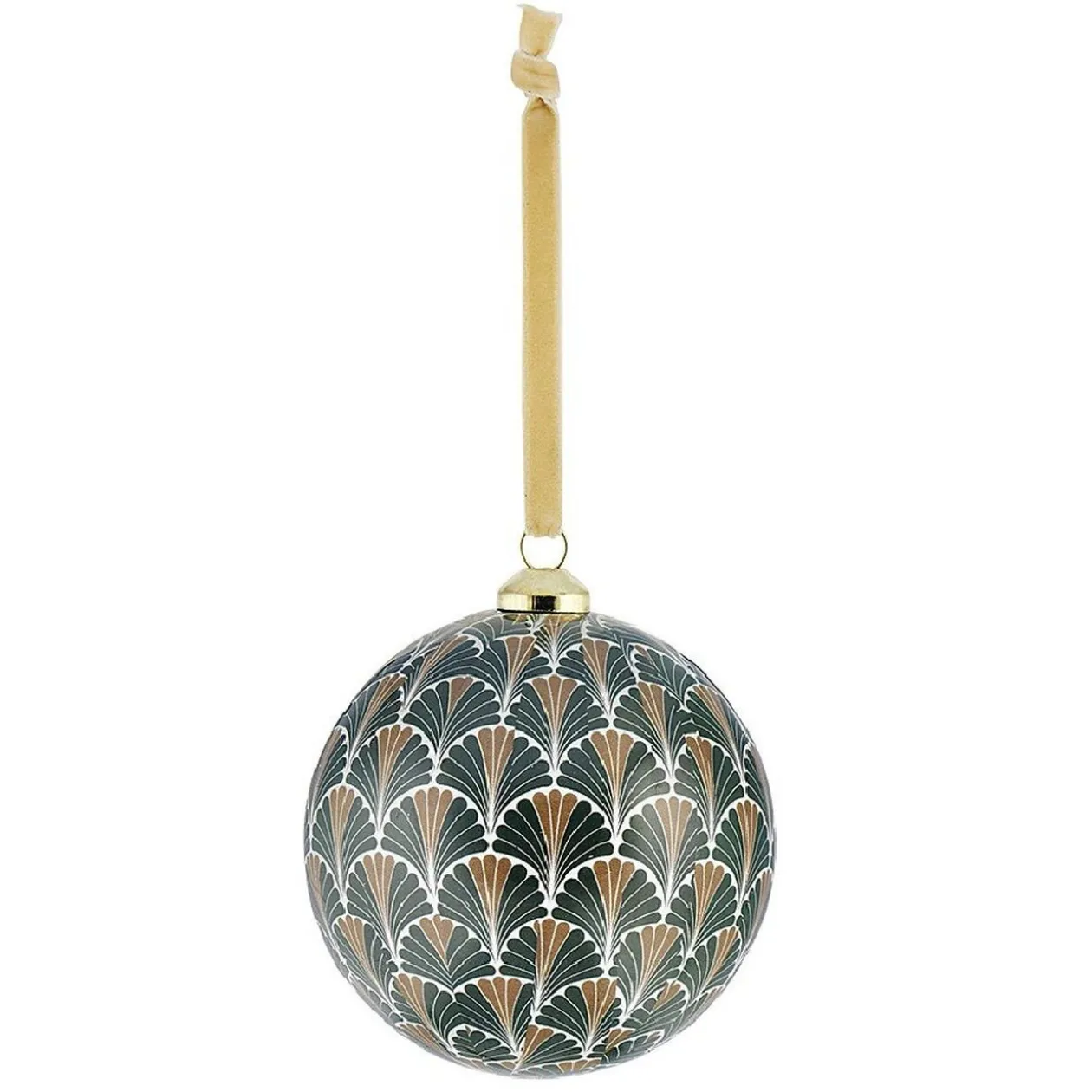 Boule de Noël décor Paradise tropique