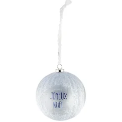 Boule de Noël design boréal