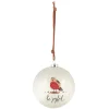 Boule de Noël design champêtre