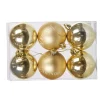 Boule de Noël dorée x 6