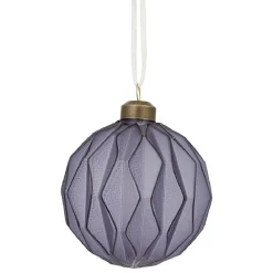 Boule de Noël en verre déco Ø8 cm