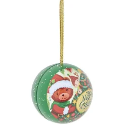 Boule de Noël esprit traditionnel A remplir