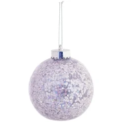 Boule de Noël finition sequin