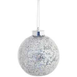 Boule de Noël finition sequin