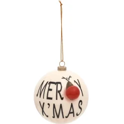 Boule de Noël Merry Christmas