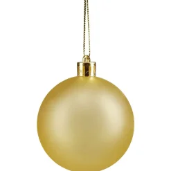 Boule de Noël rose et dorée x32