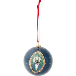 Boule de Noël traditionnel vintage Ø8cm - 3 modèles