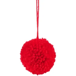 Boule pompon à suspendre