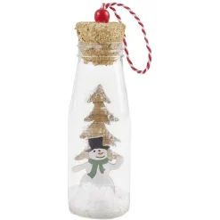 Bouteille lumineuse à suspendre