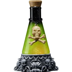 Bouteille poison eau mouvante animée